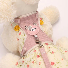 Load image into Gallery viewer, Lovely Small Pet Vest Chest Strap Dog Leash Traction Rope Walking Dog Cat Bunny Vest Harness Poodle Collar Leash Dog Accessories
