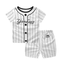Load image into Gallery viewer, Plaid Summer Baby Outfit Set
