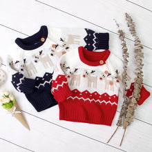 Load image into Gallery viewer, Christmas Baby Knit Sweater
