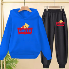 Load image into Gallery viewer, Kids Hooded Sportswear Set
