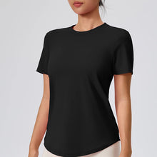 Load image into Gallery viewer, Yoga Classic T-shirt Women's Fitness Yoga Clothing Short Sleeve Round Neck Sports T-shirt
