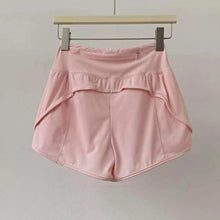 Load image into Gallery viewer, Sports Shorts for Women High-waisted Loose Running Quick-drying Breathable Anti-exposure Fitness Pants Yoga Three-quarter Pants
