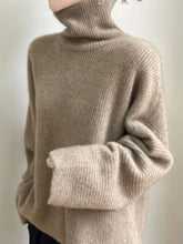 Load image into Gallery viewer, Elegant Merino Turtleneck Knit Sweater
