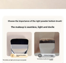 Load image into Gallery viewer, Ultra Thin Foundation Brush Makeup Mixing Palette with Spatula Flat Face Contour Brush Cosmetic Puff Blender Beauty Makeup Tools
