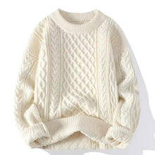 Load image into Gallery viewer, 2024 Autumn Winter Men's Sweater Japan Fashion Men Clothing Striped Sweater Men Casual Streetwear Pullover O-Neck Sweaters Men

