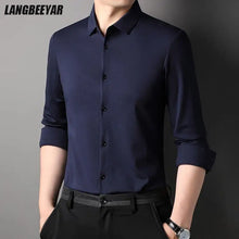 Load image into Gallery viewer, Mulberry Silk Blend Slim Shirt
