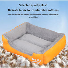 Load image into Gallery viewer, Pet Large Dog Bed Warm House Sleeping Bed Long Hair Plush Cat Dog Mat Warm Cushion Washable Soft Kennel Bed for Indoor Pets
