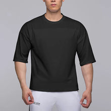 Load image into Gallery viewer, 2023 Summer Gym T-Shirts fitness Oversized Breathable Men T Shirt High Quality Bodybuilding Men Clothes Top Tee
