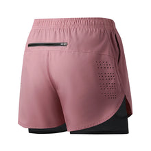 Load image into Gallery viewer, Men's Running Shorts Quick-drying Fitness Black Double Layer Shorts Men New Sport Workout Training Bodybuilding Short Pants
