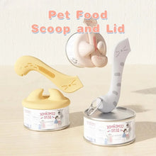 Load image into Gallery viewer, Pet Accessories Multifunctional Pet Dog Spoon Can Opener Wet Food Mixing Spoon Silicone Cat Can Sealing Cover Food Storage
