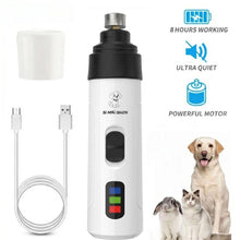 Load image into Gallery viewer, Dog Nail Grinders Painless USB Charging  Rechargeable Pet Nail Clippers Quiet Electric Dog Cat Paws Nail Grooming Trimmer Tools
