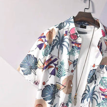 Load image into Gallery viewer, Printed Shirts and Blouses for Men Colourful Hip Hop Clothing Geometric Funny Man Tops Hawaiian Graphic with Pocket Floral Xxl S
