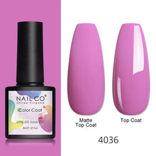 Load image into Gallery viewer, NAILCO 8ml Pink Red Colors Gel Nail Polish Nail Art Varnishes Gel Lacquer Coat LED Nails Manicure Design UV Gel Varnish Soak Off
