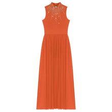 Load image into Gallery viewer, Shiny Lyrical Rhinestone Maxi Dress
