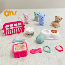 Load image into Gallery viewer, Children's Play House Toys with Teddy Bears Pet Bathrooms Scene Little Girls Family Pet Toys Gift for Kids
