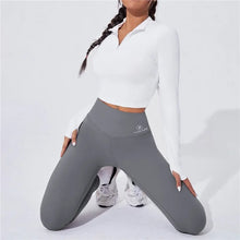 Load image into Gallery viewer, 1pc Women High Waist Yoga Leggins Gym Sports Tights Woman Running Pants Sexy Butt Lifting Leggings Gym Fitness Push Up Leggins ﻿
