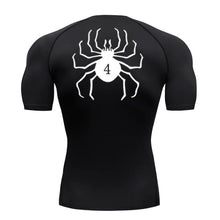 Load image into Gallery viewer, GYM Compression Tshirts Sport Workout Anime Spider Print T-shirts Mens Running Fitness Tight Summer Sportswear Rashgard Top Tees
