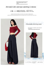 Load image into Gallery viewer, Loose Straight Casual Denim Jeans
