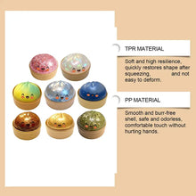 Load image into Gallery viewer, Premium Squishy Steamed Bun Dumpling Toy Slow Rising Glitter Stress Ball Stretchy Decompression Fidget Toy Desk Travel Gift ﻿
