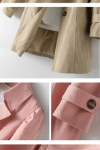 Load image into Gallery viewer, Slim Double Breasted Long Trench
