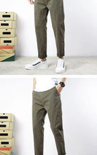 Load image into Gallery viewer, Korean Casual Elastic Cargo Pants
