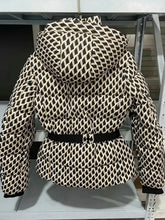 Load image into Gallery viewer, Women's Winter Hooded High Waist Padded Sport Parkas Coats with Belt Female Elegant Thick Warm Pockets Windproof Skiing Jackets
