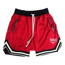 Load image into Gallery viewer, 2026 EVERLAST Fitness Sports Basketball Shorts Men's Summer Casual Loose Breathable Mesh Shorts Fashion Hip Hop Sweatpants
