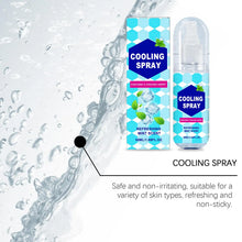 Load image into Gallery viewer, Cooling Spray for Body 50ml Summer Face Refreshing Mist Mint Scent Instant Cooling Spray for Adults Outdoor Activities Workout
