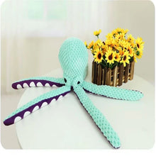 Load image into Gallery viewer, Dog pet plush octopus toy interactive sound anti-demolition home large and small dog boredom companion toy
