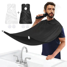 Load image into Gallery viewer, Men's Beard Shaving Bib - Clean Cape for Shaving and Grooming - Ideal for Care and Hygiene
