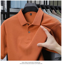 Load image into Gallery viewer, Men's 100% Cotton Polo Shirt - Summer Casual Breathable Tee,19 Colors,Ideal for Golf and Sports,Business Casual,Silk-Like Finish
