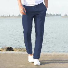 Load image into Gallery viewer, Cotton Linen Casual Straight Pants
