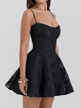 Load image into Gallery viewer, Elegant Lace-Up A-Line Summer Dress
