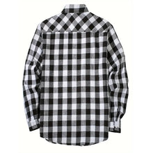 Load image into Gallery viewer, Classic Plaid Flannel Shirt Men
