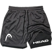 Load image into Gallery viewer, 2025 trendy street style fitness shorts for men, quick drying gym training, jogging, double-layer sports shorts
