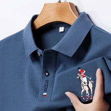 Load image into Gallery viewer, Men's Embroidered Casual Fashion Short Sleeved POLO Shirt Summer Comfortable Top
