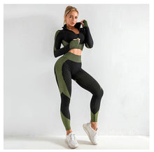 Load image into Gallery viewer, High-Waisted Leggings for Women, Perfect for Yoga and Fitness, Seamless and Peach-Bum Design
