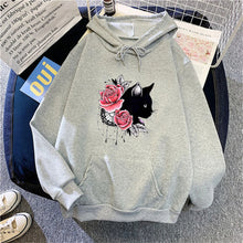 Load image into Gallery viewer, Korean Loose Printed Hooded Hoodie
