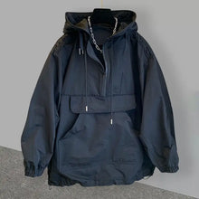 Load image into Gallery viewer, Waterproof Hooded Trench Jacket
