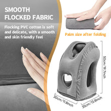 Load image into Gallery viewer, 1pc Inflatable Travel Pillow, Airplane Pillow With Patented Valve Design, Travel Accessories With Neck And Head Support, Travel
