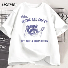 Load image into Gallery viewer, Relax Crazy Graphic Tee Men
