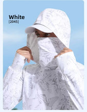Load image into Gallery viewer, Hooded Design Fishing Shirt Summer Mask Lightweight Material Hooded Fishing Clothes Performance Fabric Outdoor Hoodie

