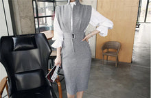 Load image into Gallery viewer, Elegant Sleeveless V-Neck Midi Dress
