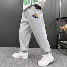 Load image into Gallery viewer, Boys' Off-Road Truck Print Joggers – Casual Sweatpants for Spring, Autumn, and Winter
