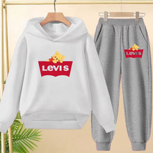 Load image into Gallery viewer, Kids Hooded Sportswear Set
