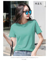 Load image into Gallery viewer, MRMT 2026 Brand New Women's Casual T-shirt White Pure Cotton Quality Short Sleeve Loose Women Fashion Tops Women T shirts Tees
