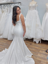 Load image into Gallery viewer, Sexy Wedding Dresses For Women Simple vestido de noiva vintage To measures Spaghetti Strap Elegant vestidos de novia Customized
