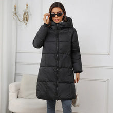 Load image into Gallery viewer, Hooded Quilted Winter Long Parka
