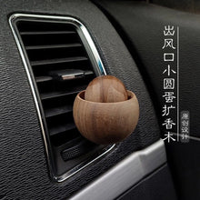 Load image into Gallery viewer, Car &amp; Home Essential Oil Diffuser - Made of Wood Mini Cute Natural Fragrance Diffuser Suitable for Bedroom Living Room Bathroom

