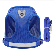 Load image into Gallery viewer, Cat Harness Lead Leash Set Adjustable Reflective Escape Proof Pet Mesh Vest Harness Puppy Dog Collar Small Dog Cat Pet Supplies
